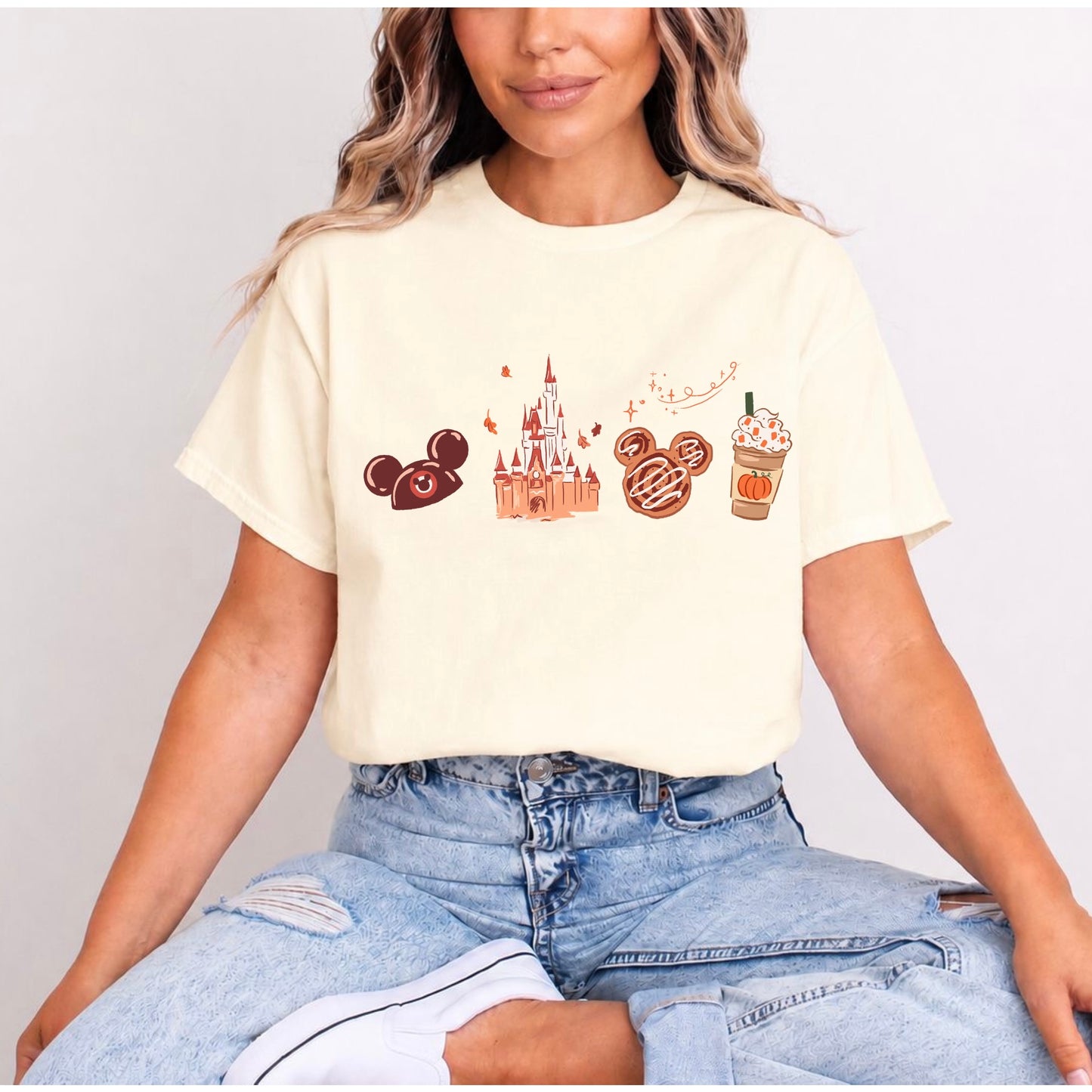 MICKEY HAT,TREATS AND CASTLE DREAMS T.SHIRT