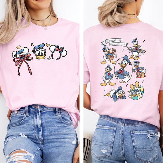 DONALD DUCK DOUBLE SIDED T.SHIRT