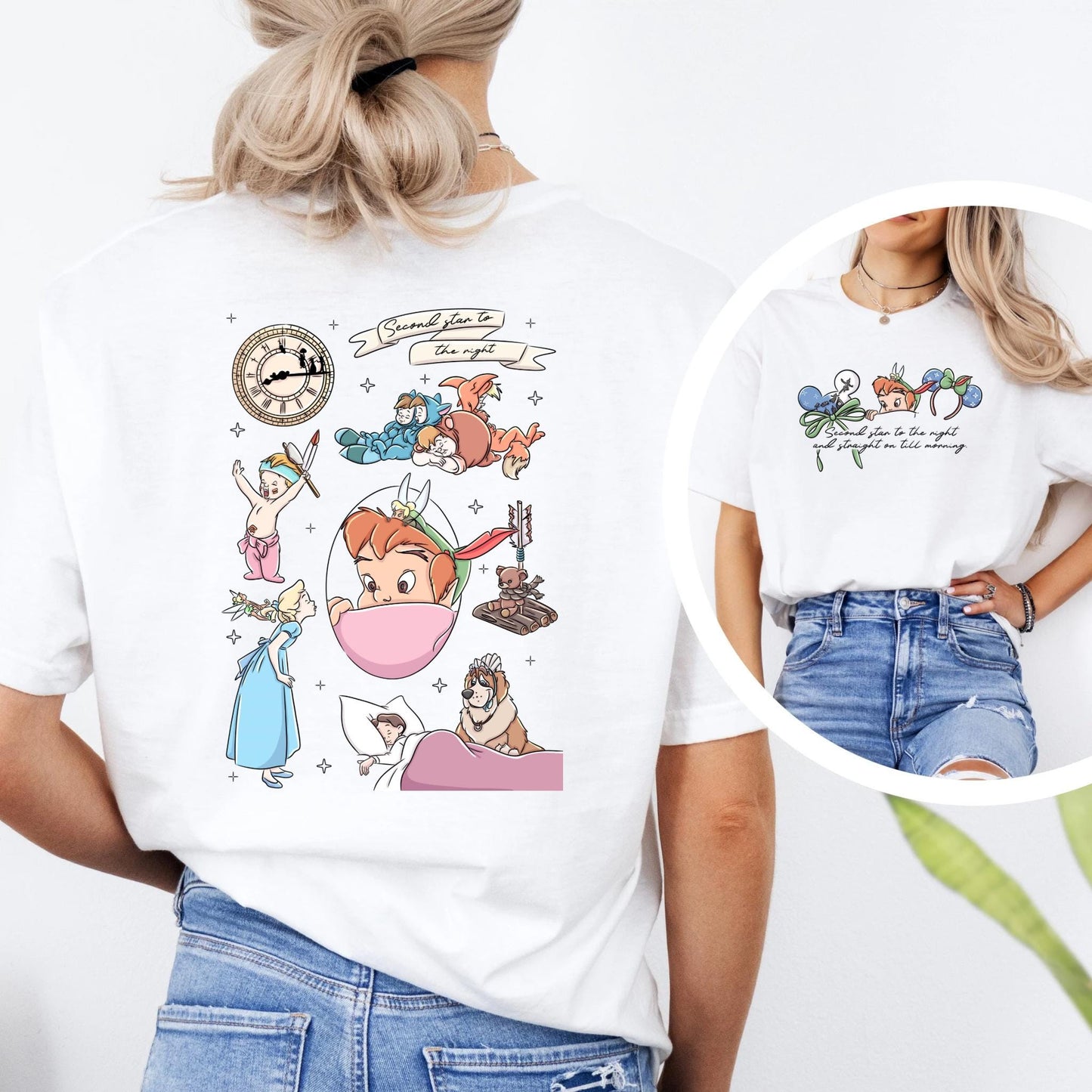 Peter Pan Tinkerbell Double Sided