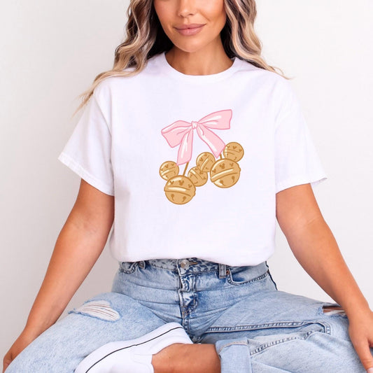 Mickey Bells Pink Bow