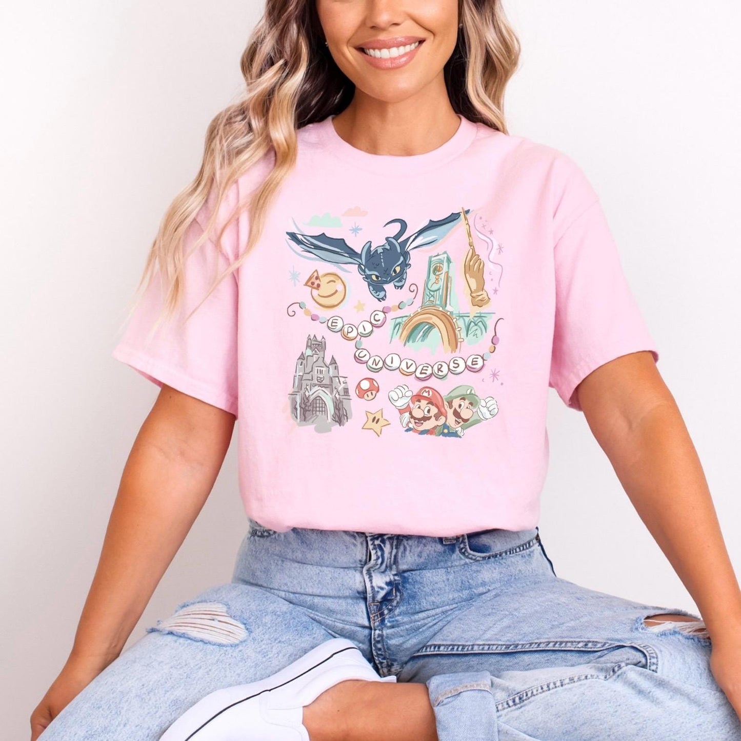 Epic Universe Mario Luigi Toothless