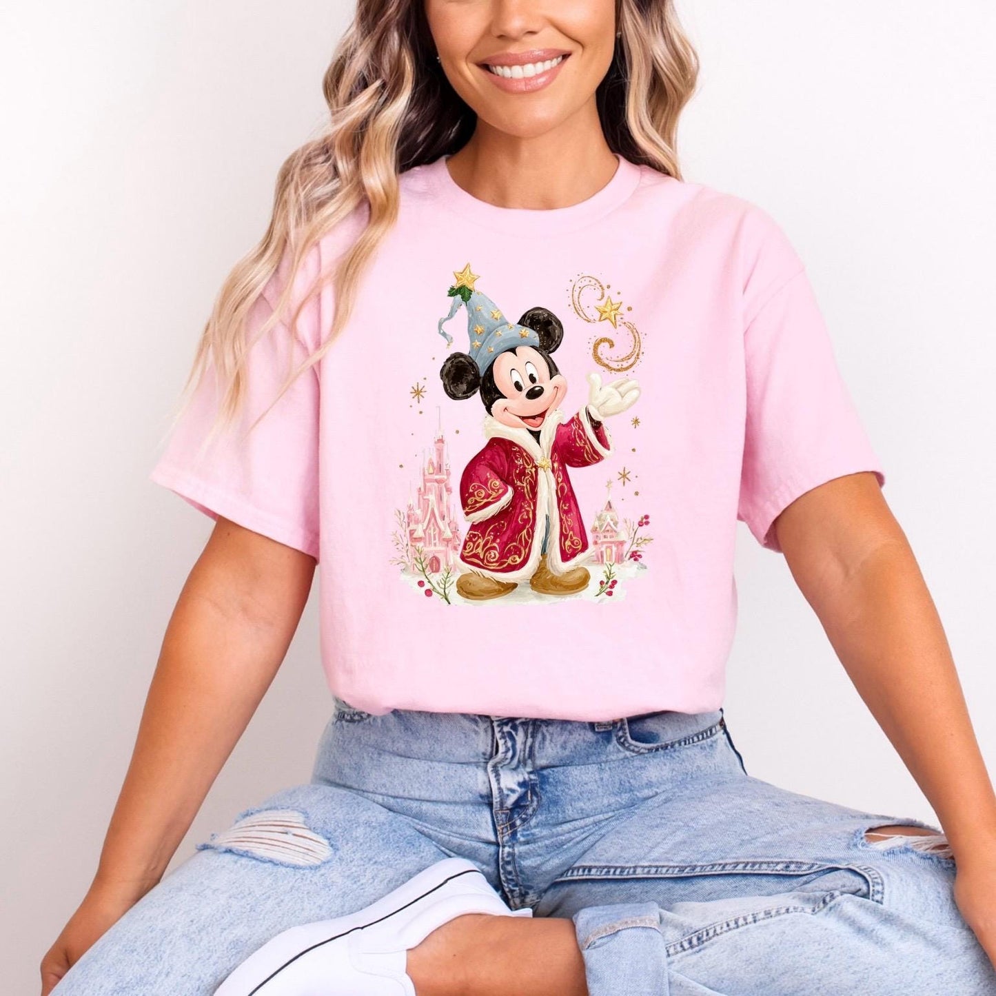 Sorcerer Mickey Mouse Traditional Christmas