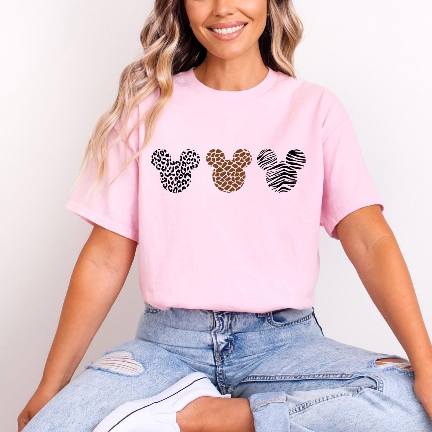 Animal Print Mickey Mouse