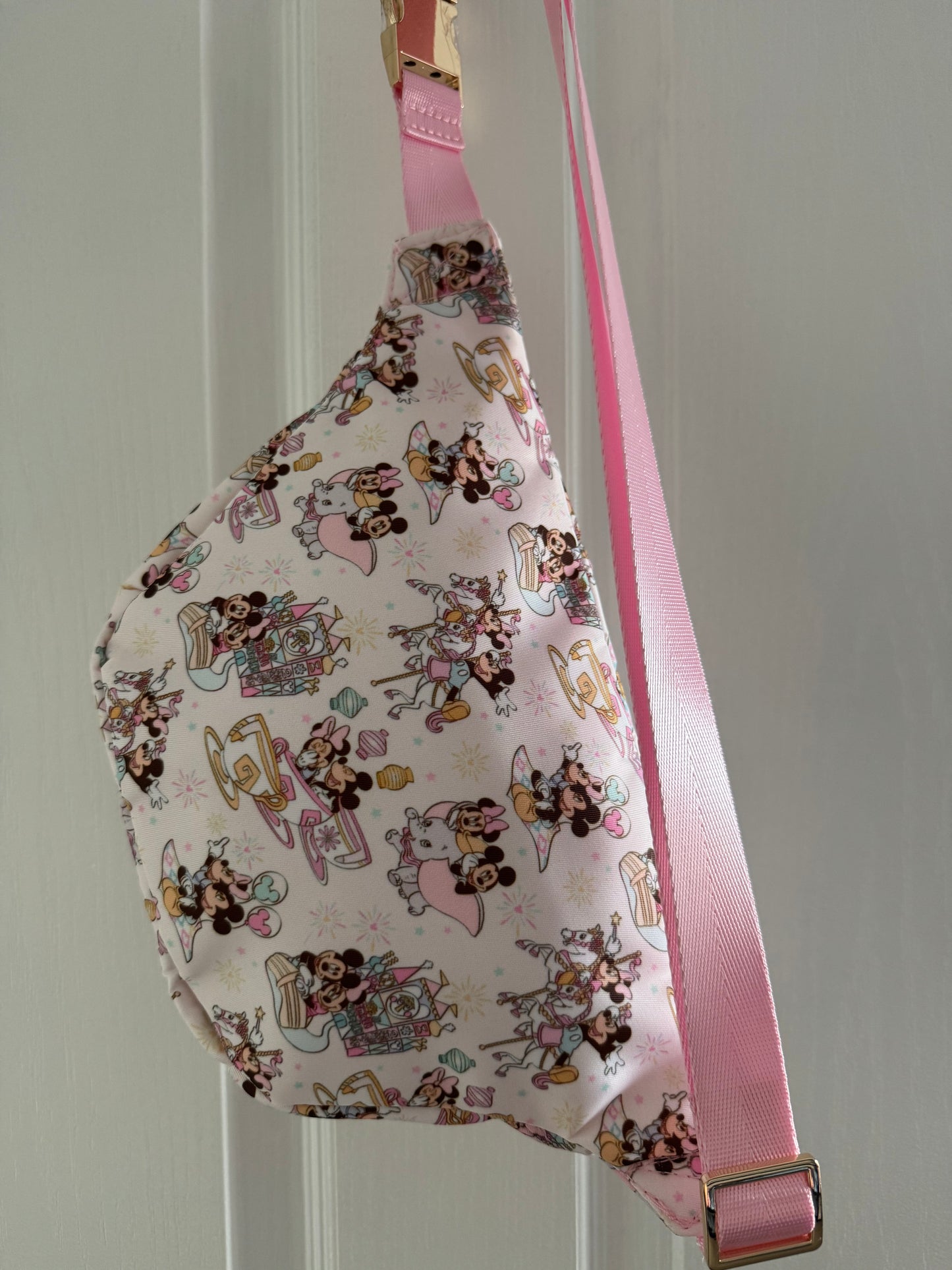Mickey, Minnie, Dumbo Carousel Bum Bag / Crossbody Bag