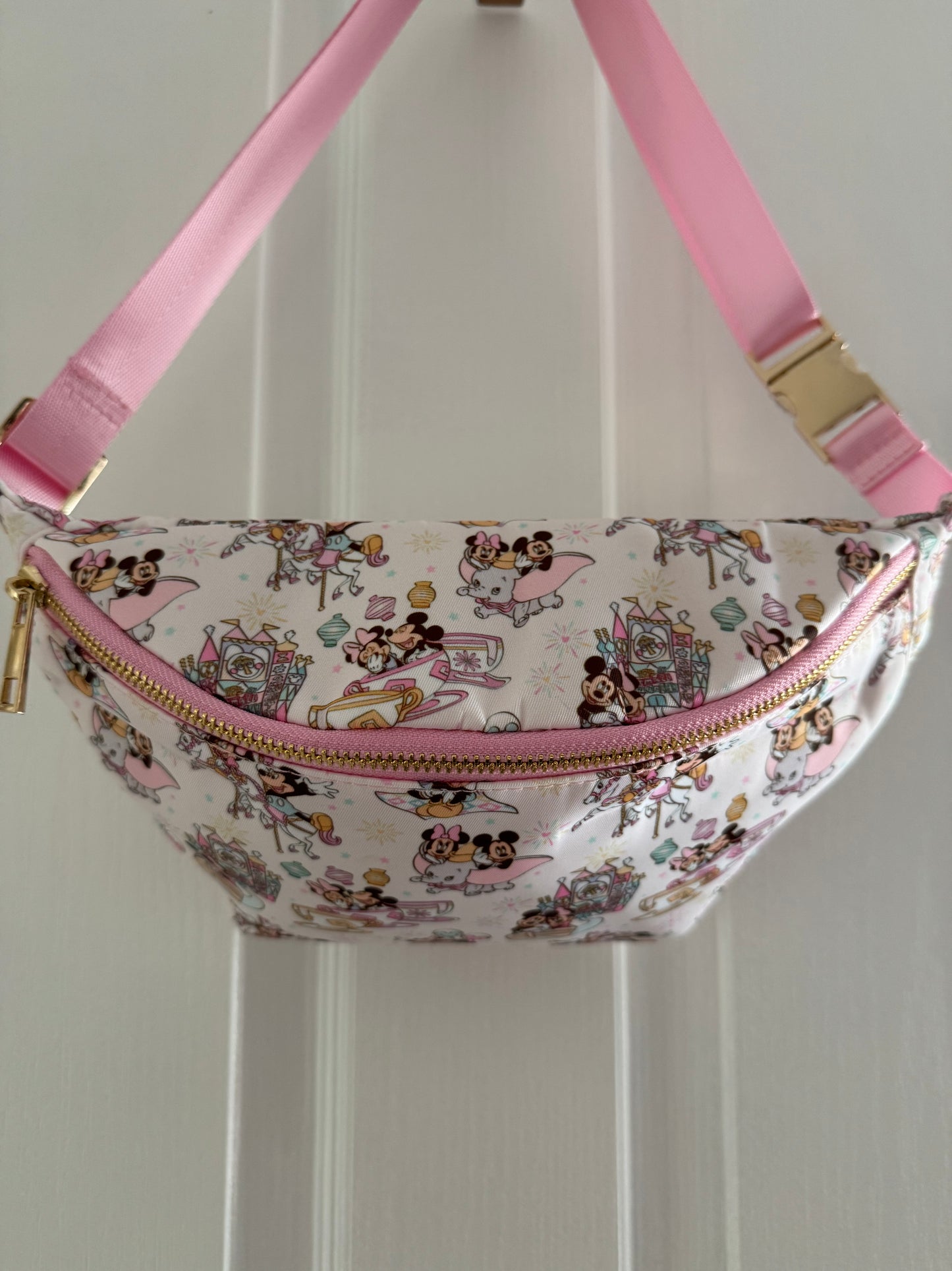 Mickey, Minnie, Dumbo Carousel Bum Bag / Crossbody Bag