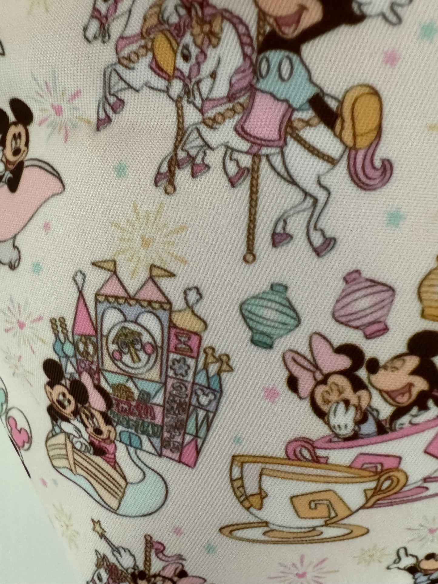 Mickey, Minnie, Dumbo Carousel Bum Bag / Crossbody Bag
