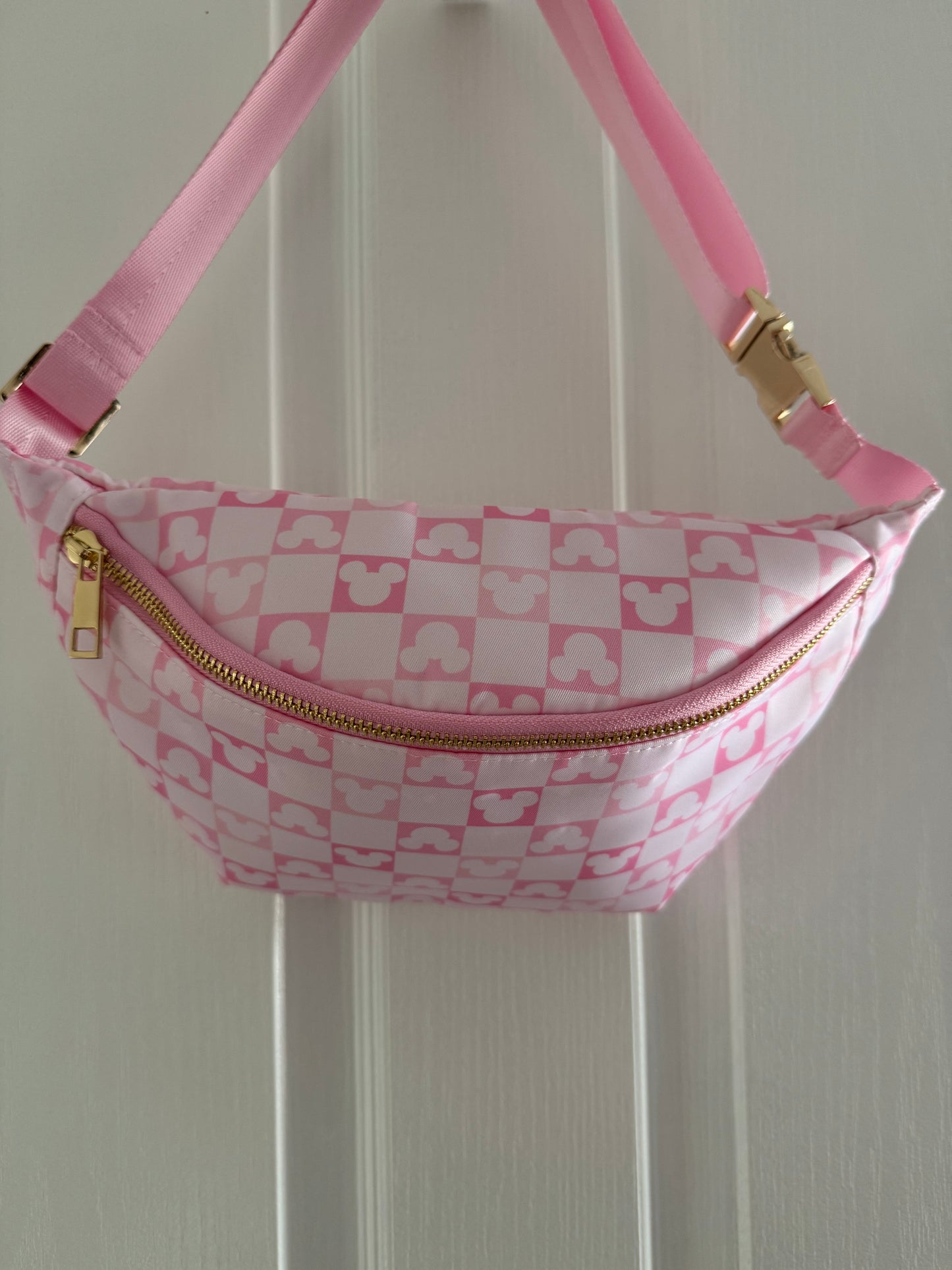 Mickey Mouse Pink Bum Bag / Crossbody Bag