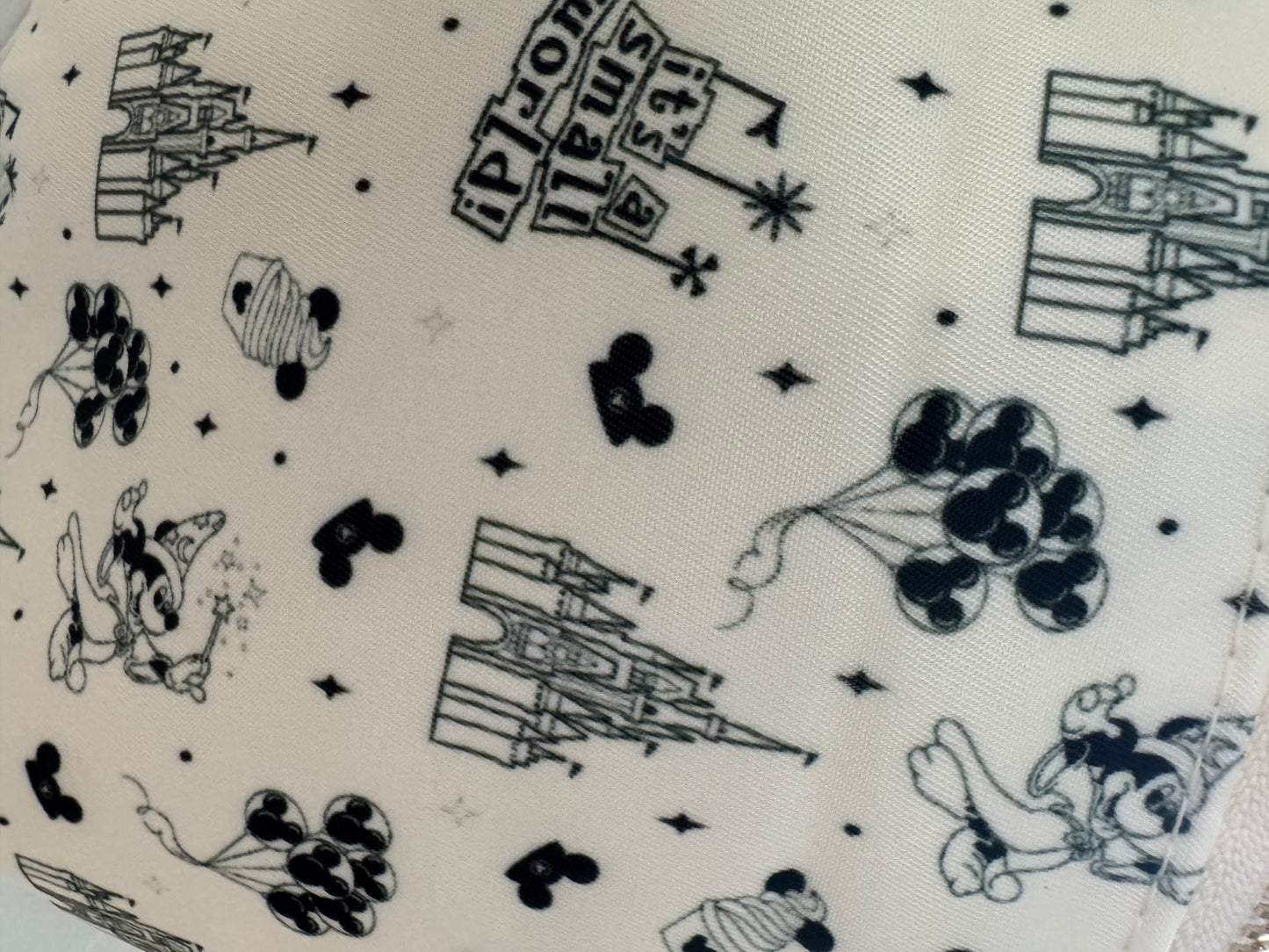 Mickey Castle, Small World, Balloons Bum Bag / Crossbody Bag