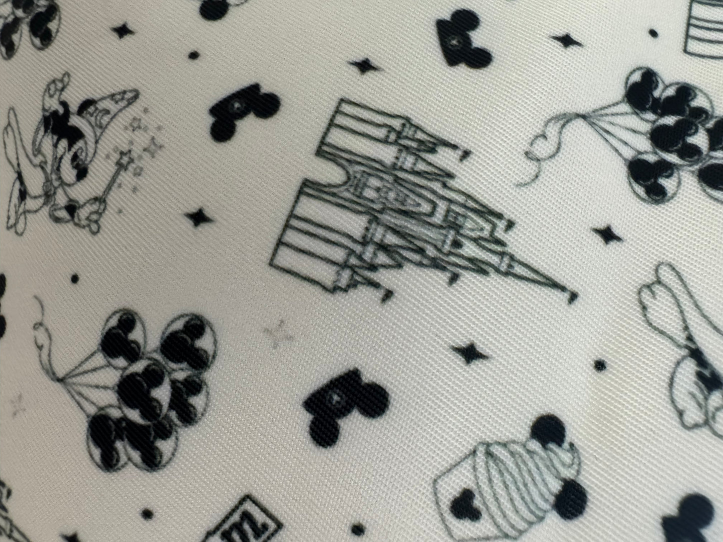 Mickey Castle, Small World, Balloons Bum Bag / Crossbody Bag