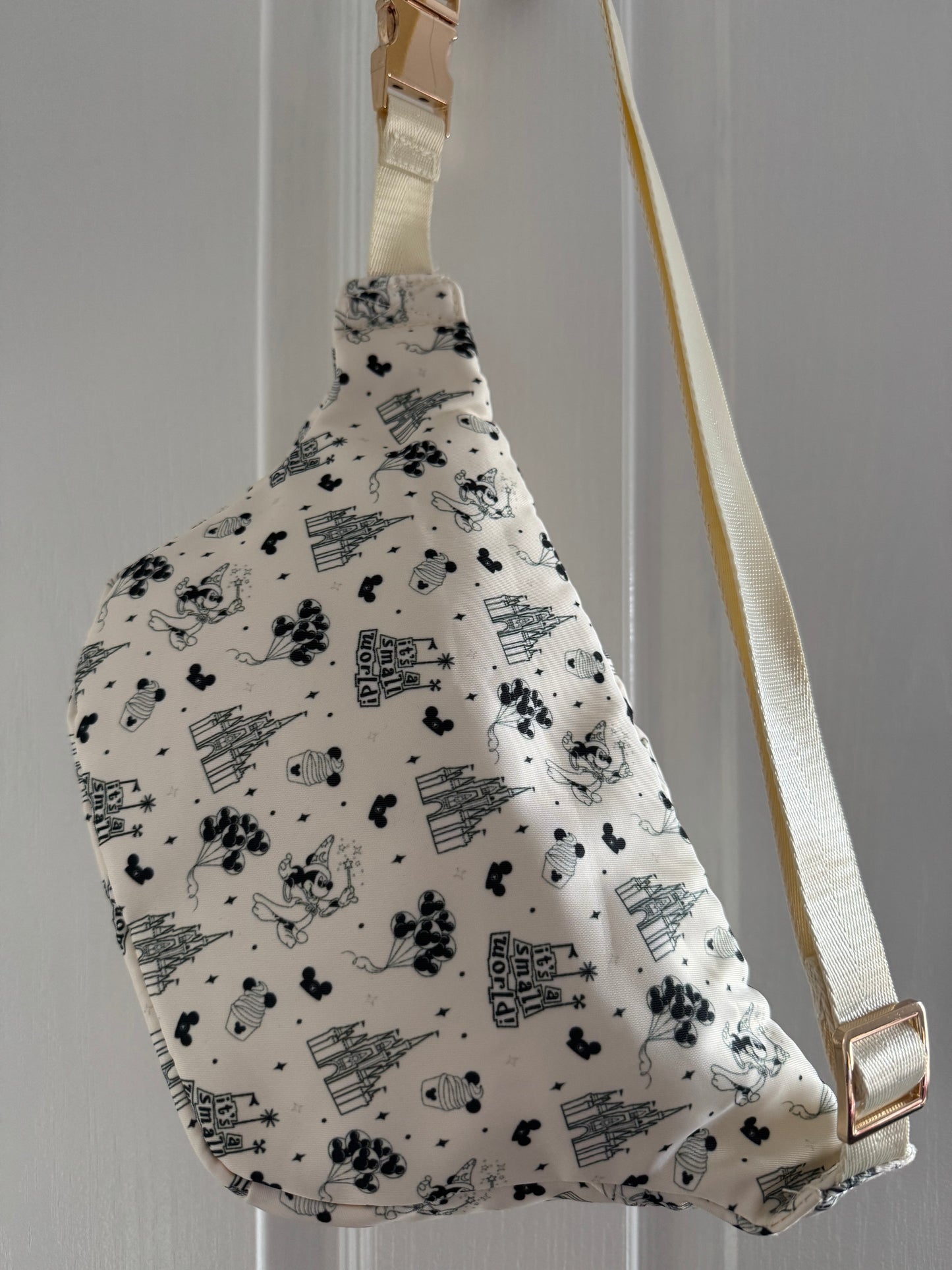 Mickey Castle, Small World, Balloons Bum Bag / Crossbody Bag