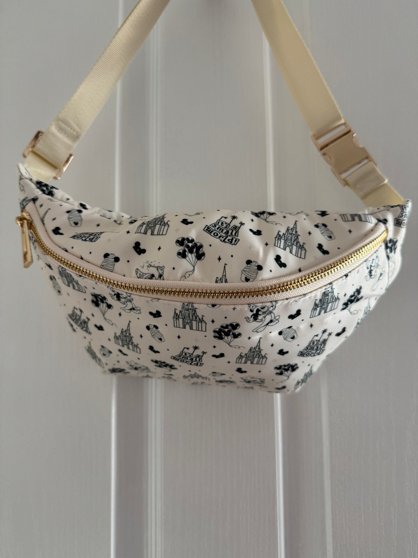 Mickey Castle, Small World, Balloons Bum Bag / Crossbody Bag
