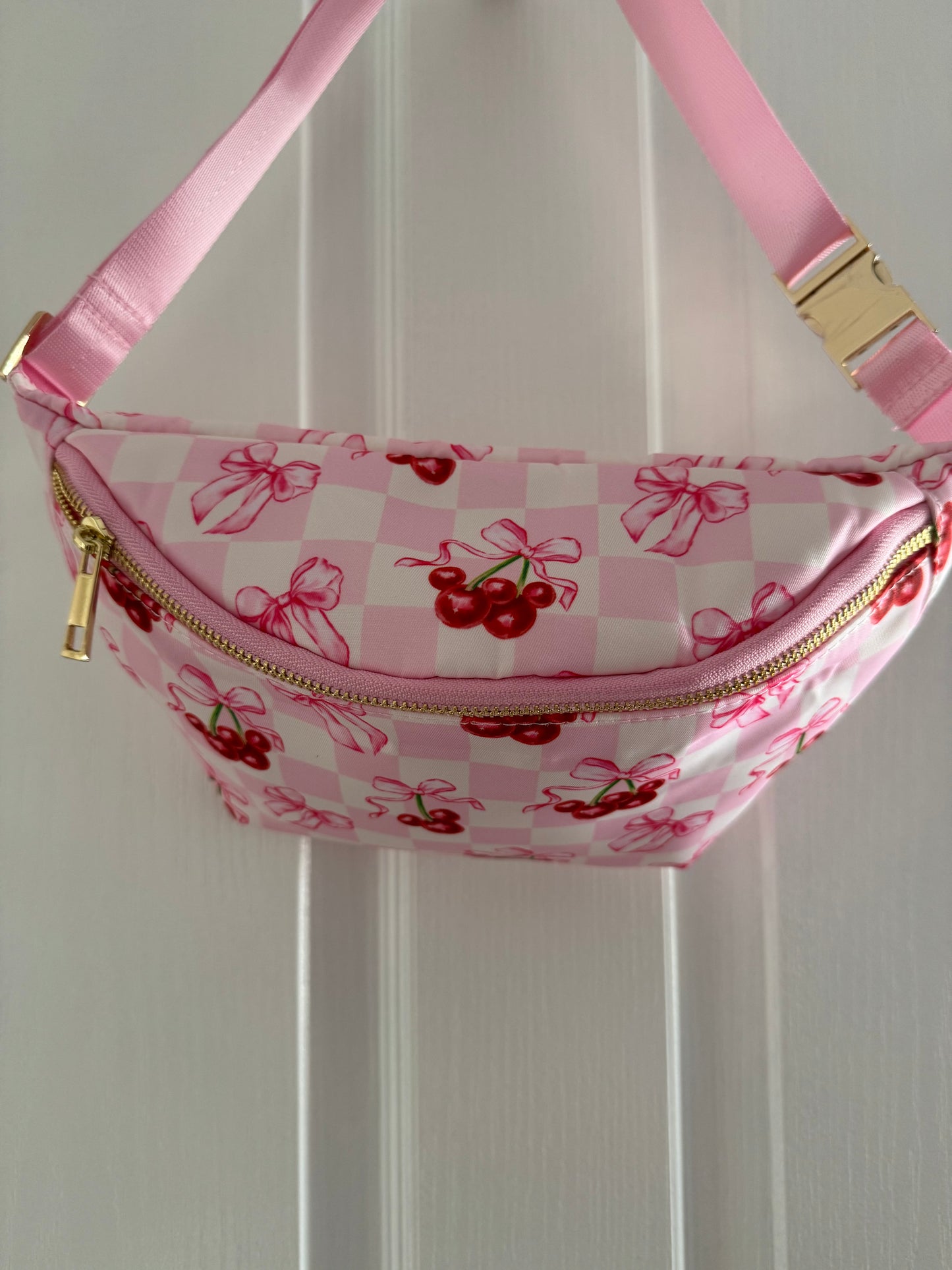 Mickey Cherry Bows Bum Bag / Crossbody Bag