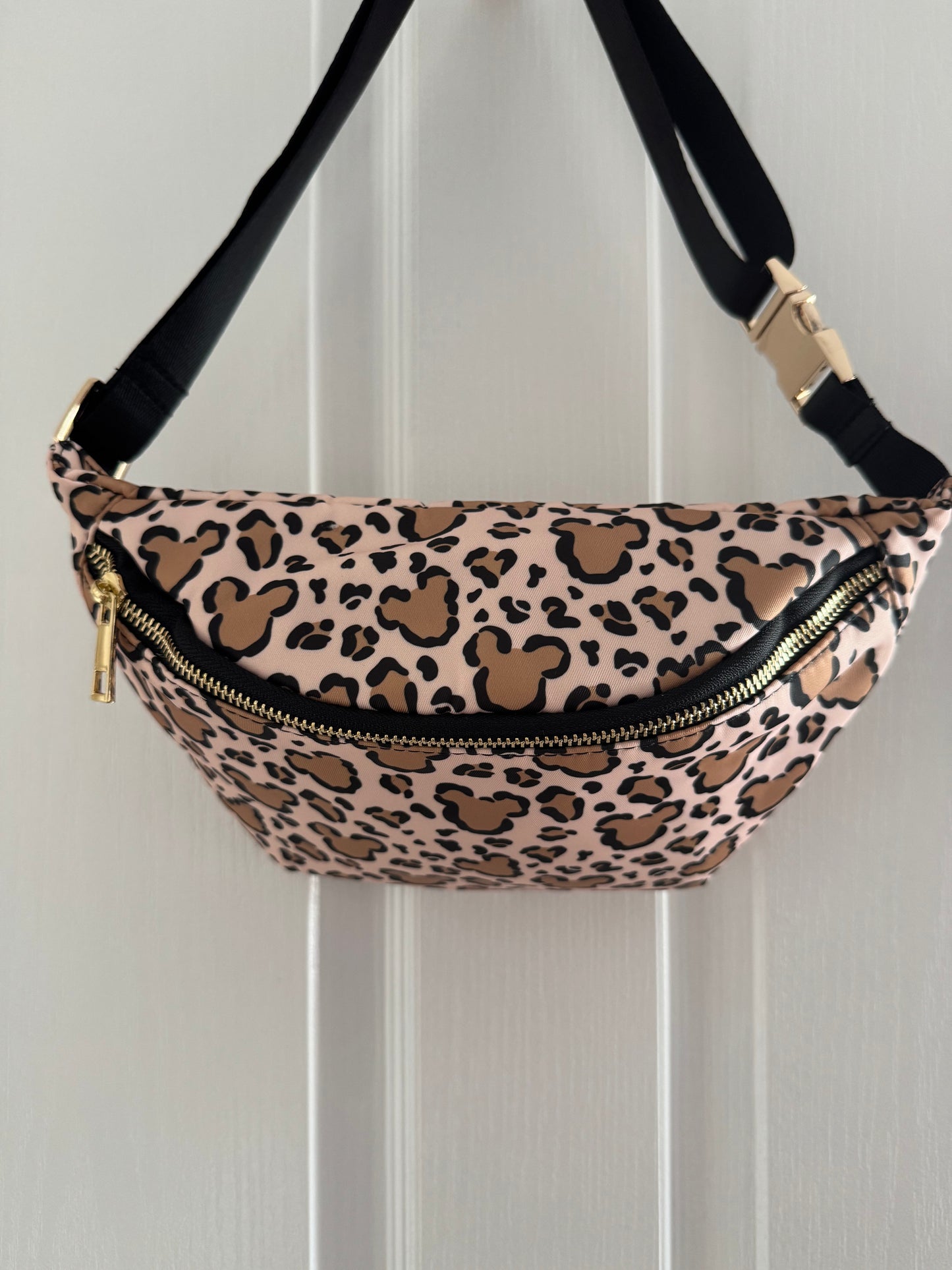 Mickey Animal Print Bum Bag / Crossbody Bag