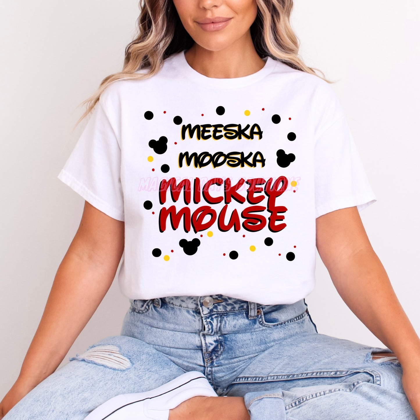MICKEY MOUSE MEESKA MOOSKA T.SHIRT