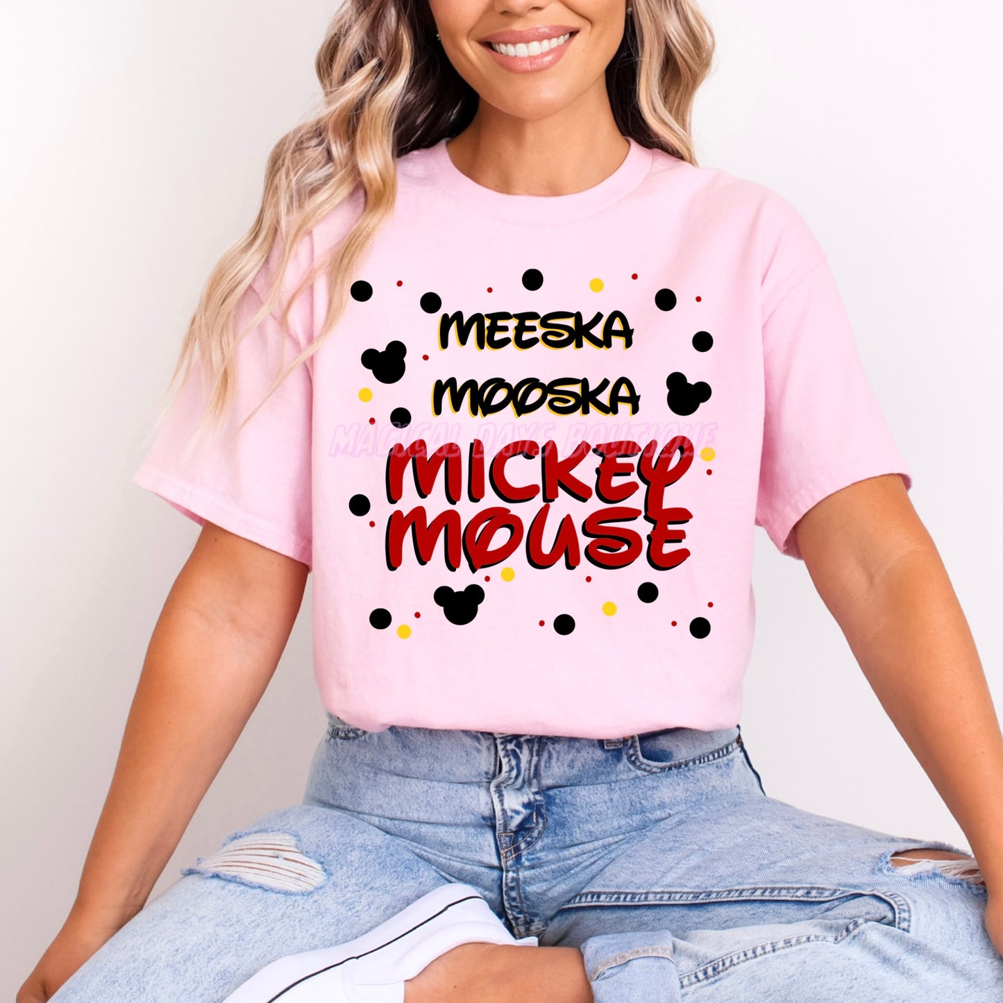 MICKEY MOUSE MEESKA MOOSKA T.SHIRT