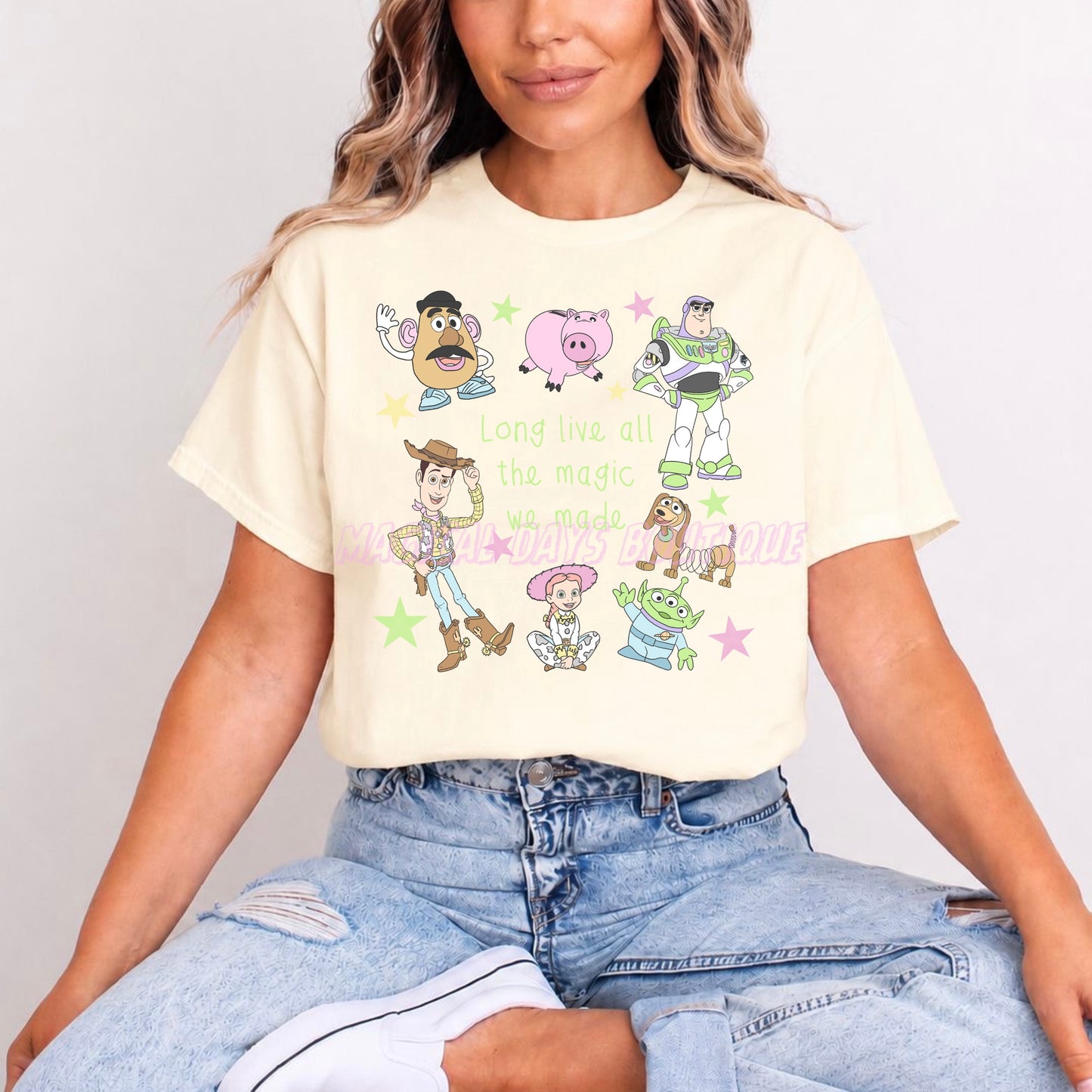 TOY STORY & TAYLOR SWIFT LONG LIVE ALL THE MAGIC WE MADE T.SHIRT