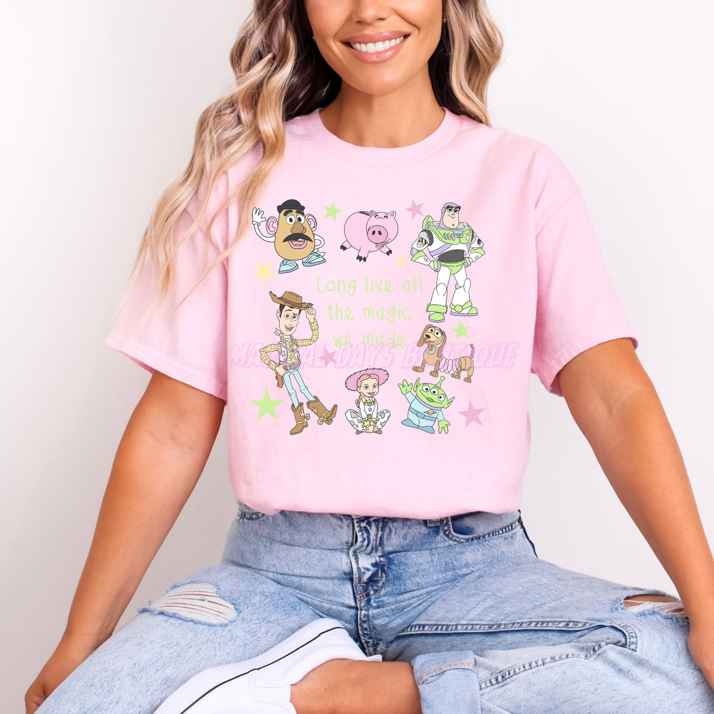 TOY STORY & TAYLOR SWIFT LONG LIVE ALL THE MAGIC WE MADE T.SHIRT