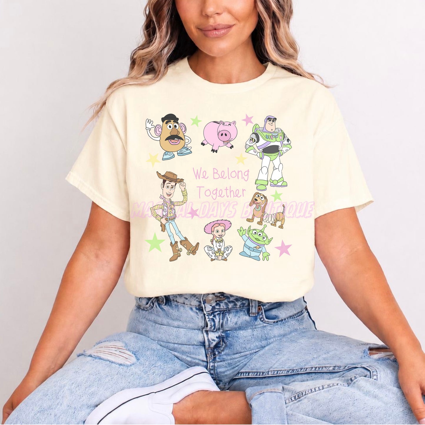 TOY STORY & TAYLOR SWIFT WE BELONG TOGETHER T.SHIRT