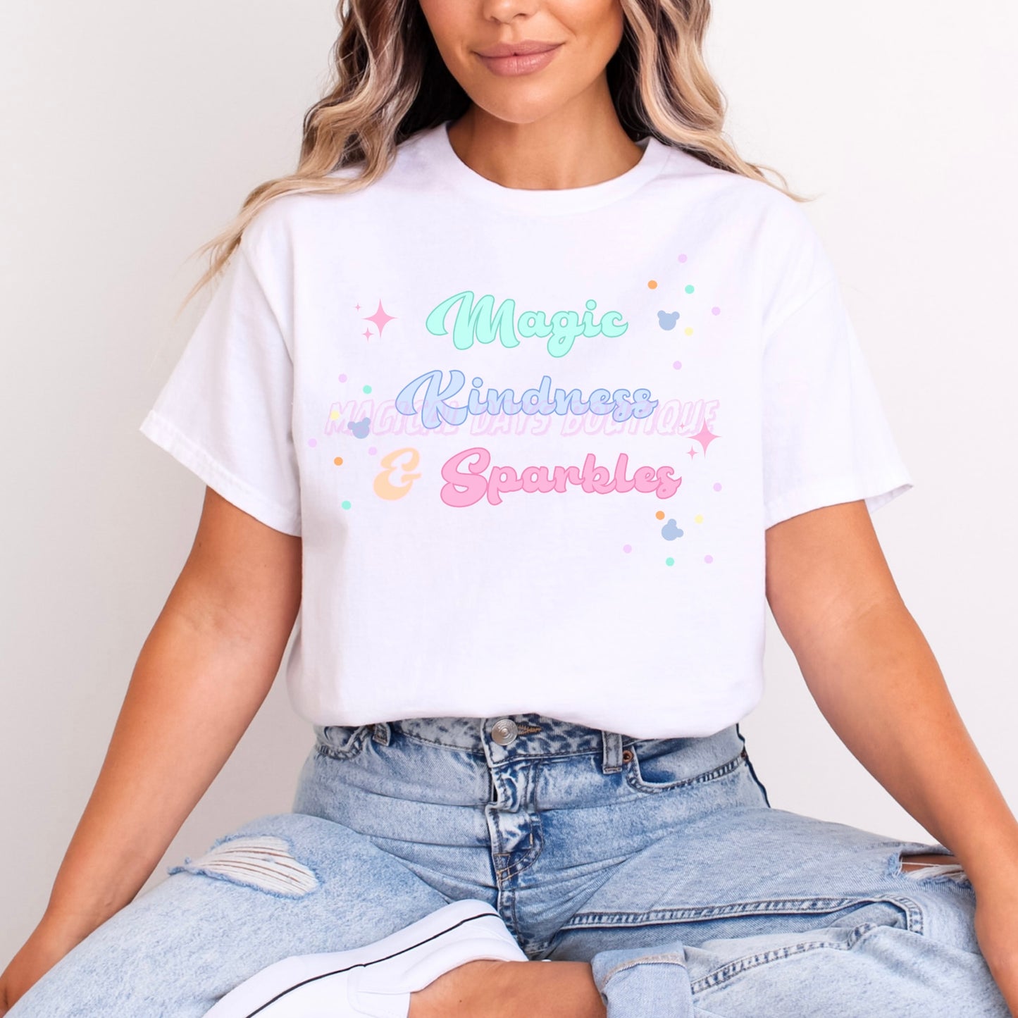 MAGIC, KINDNESS & SPARKLES T.SHIRT