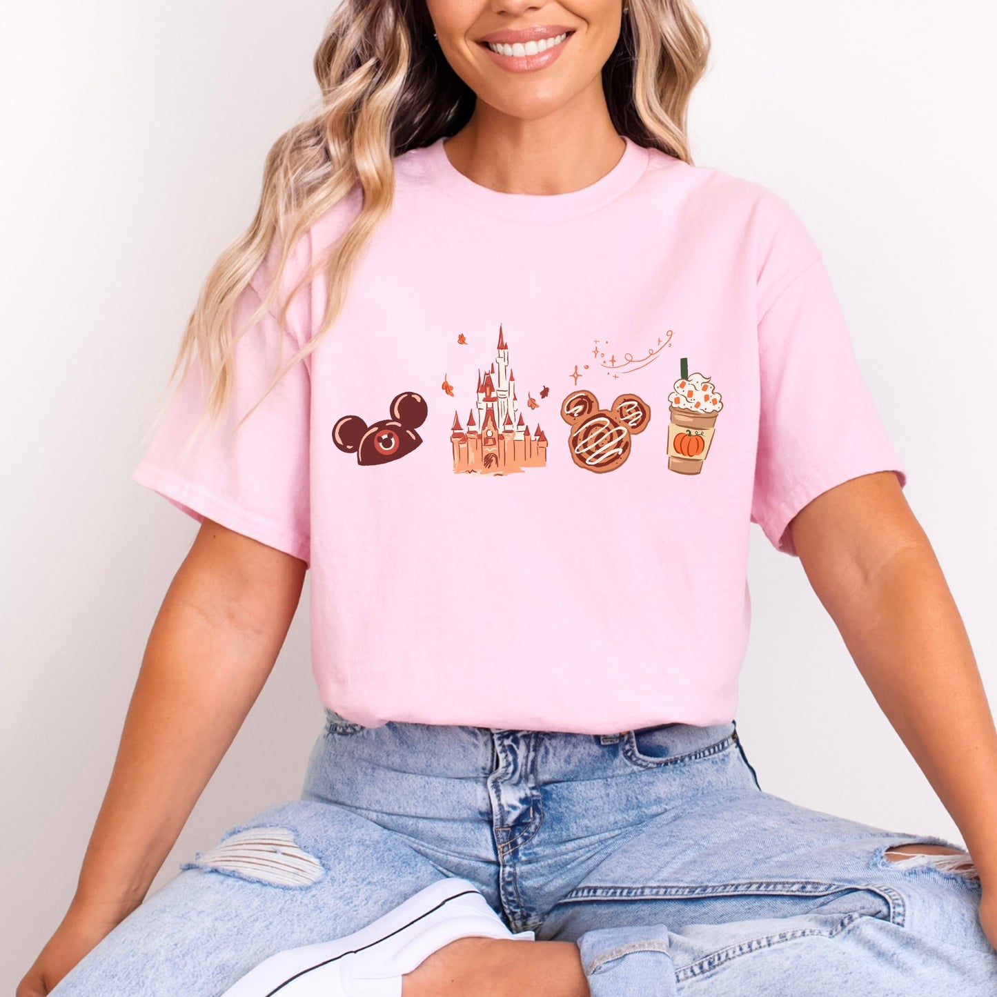 MICKEY HAT,TREATS AND CASTLE DREAMS T.SHIRT