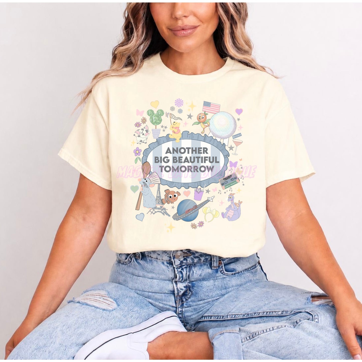 EPCOT ANOTHER BIG BEAUTIFUL TOMORROW T.SHIRT