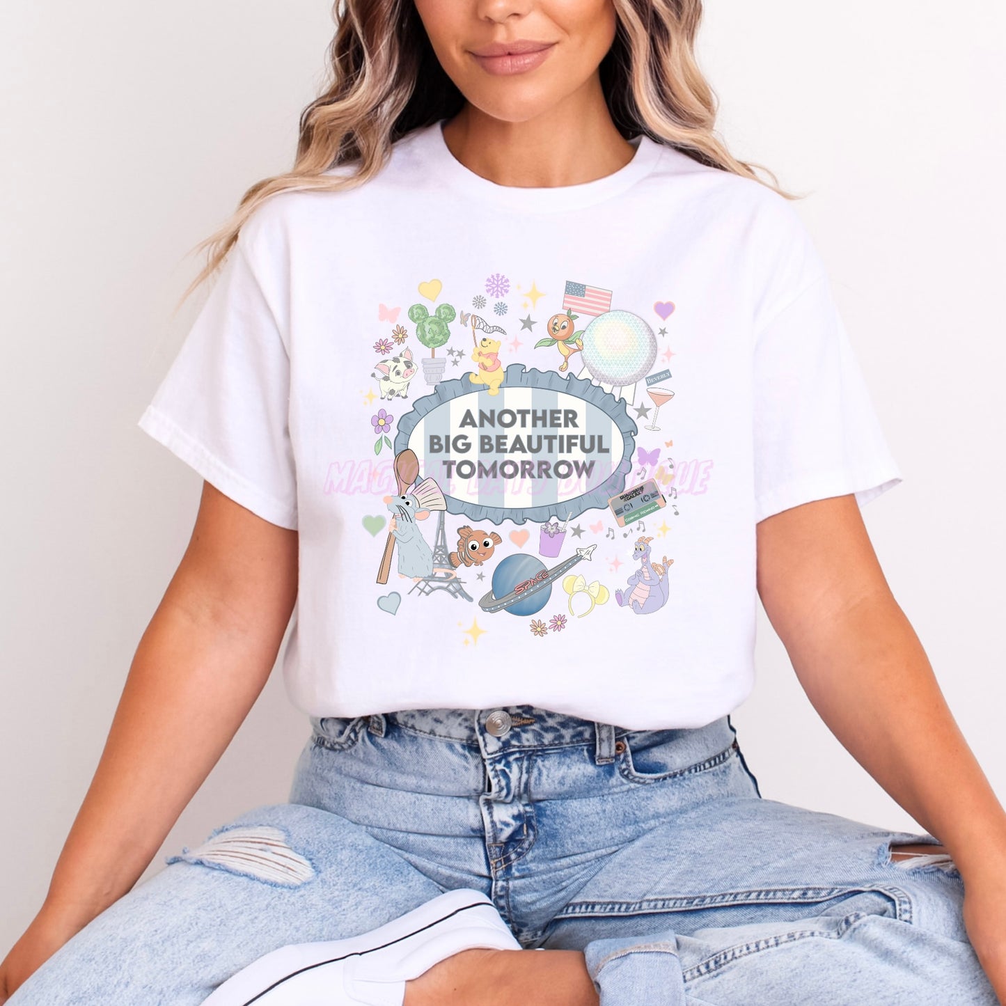 EPCOT ANOTHER BIG BEAUTIFUL TOMORROW T.SHIRT