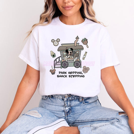 MICKEY MOUSE PARK HOPPING SNACKS T.SHIRT