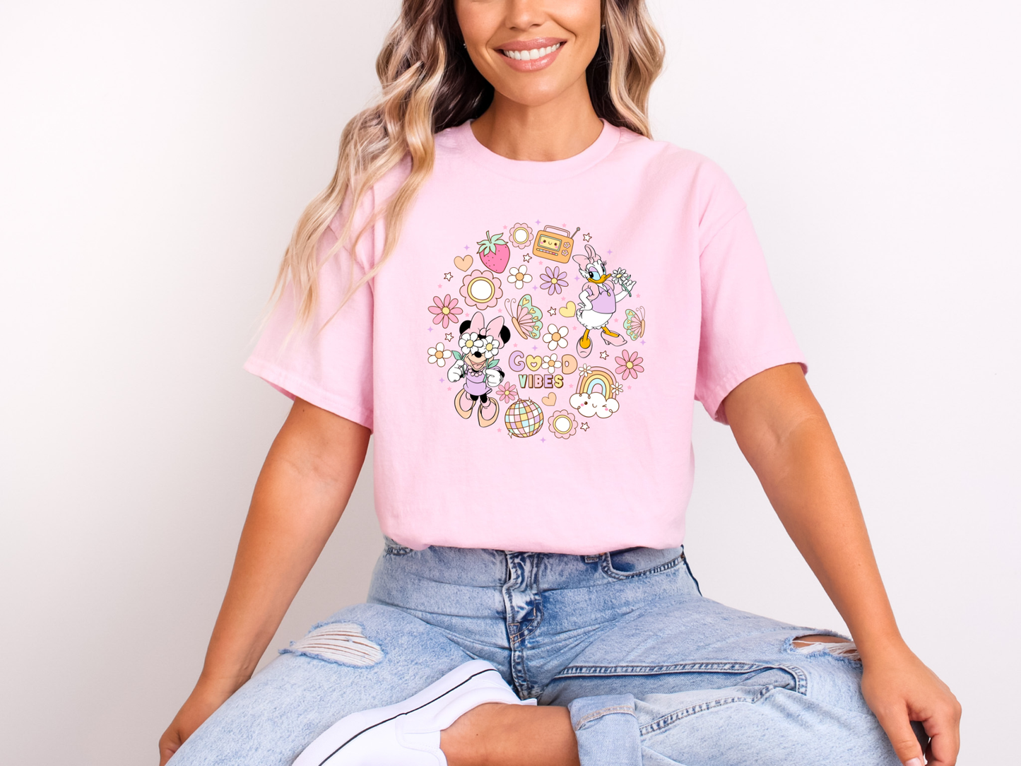 Minnie and Daisy Good Vibes