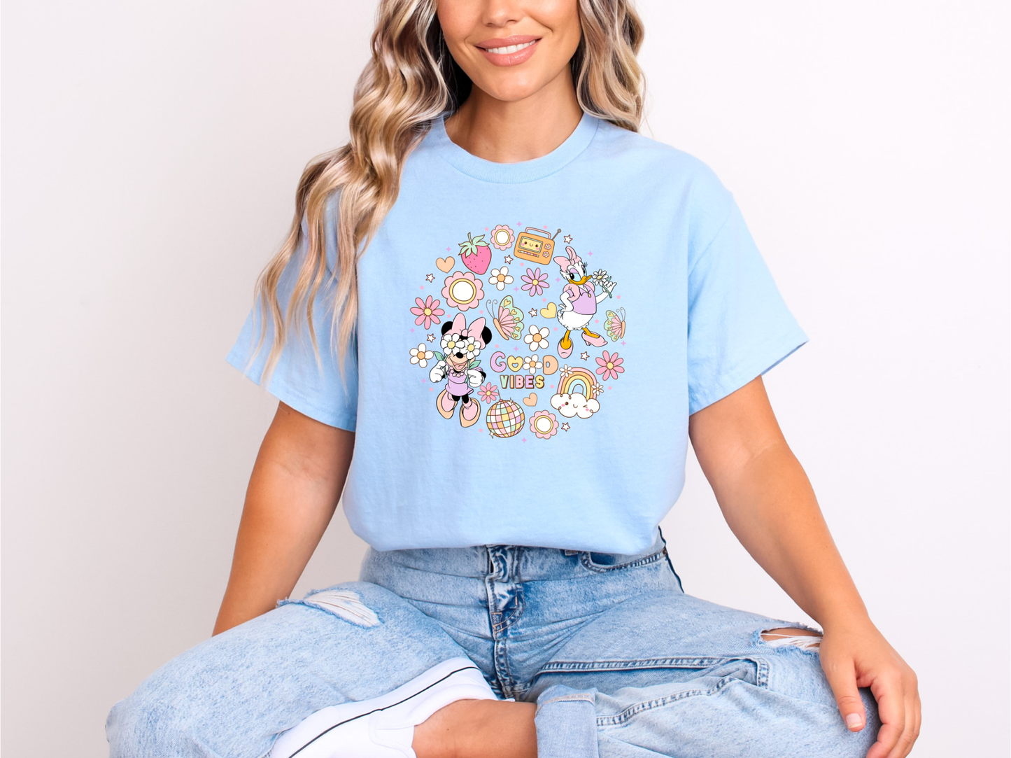 Minnie and Daisy Good Vibes
