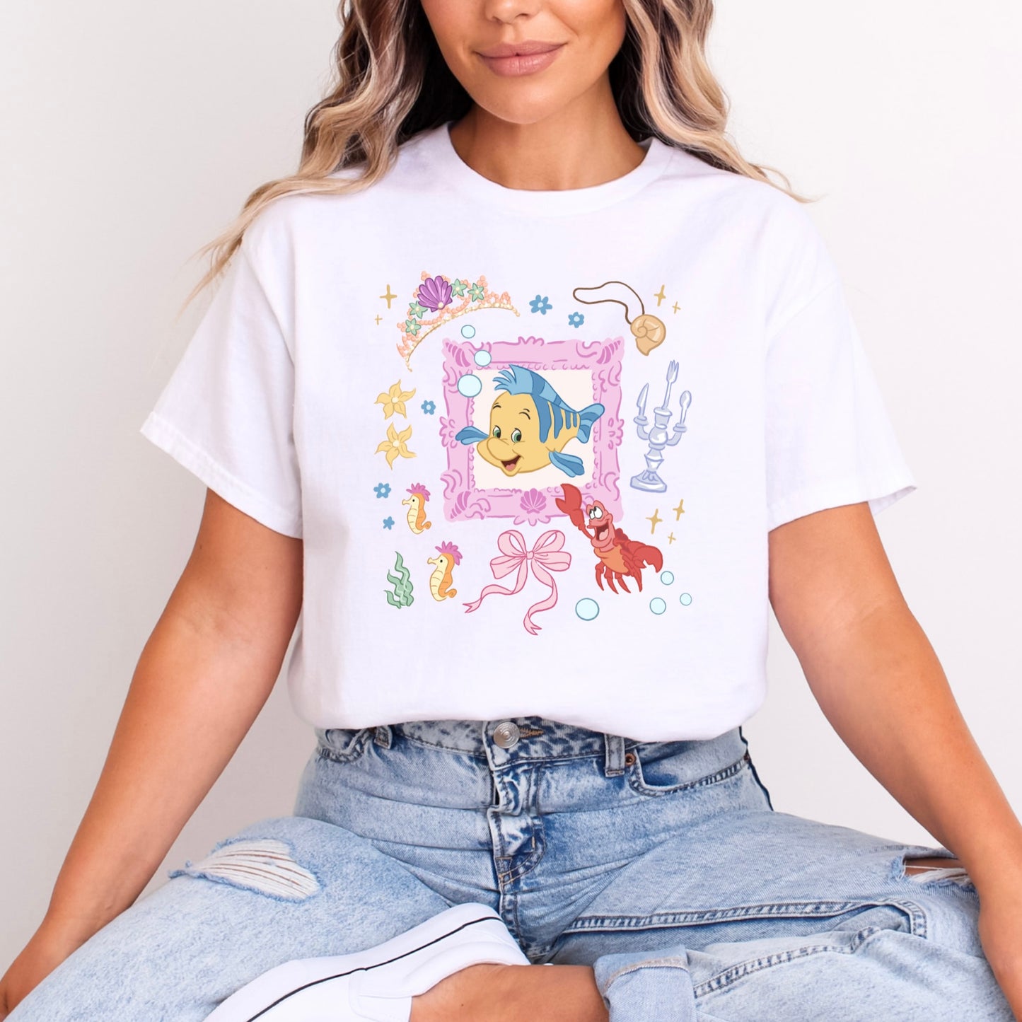 FLOUNDER UNDER THE SEA DREAMS LITTLE MERMAID