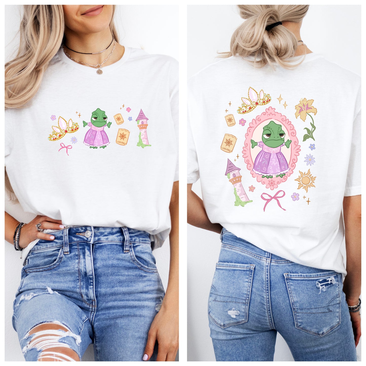 SASSY PASCAL DOUBLE SIDED T.SHIRT