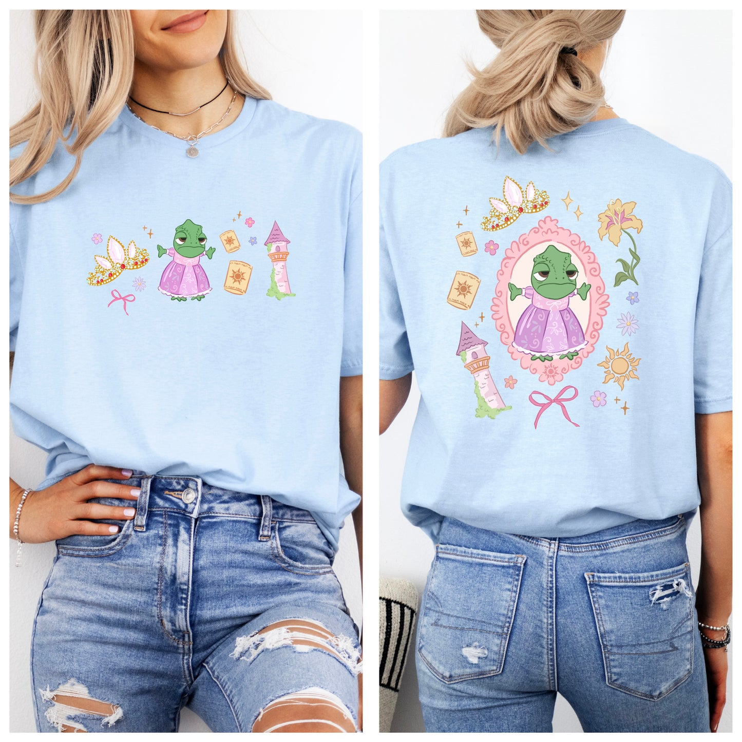 SASSY PASCAL DOUBLE SIDED T.SHIRT