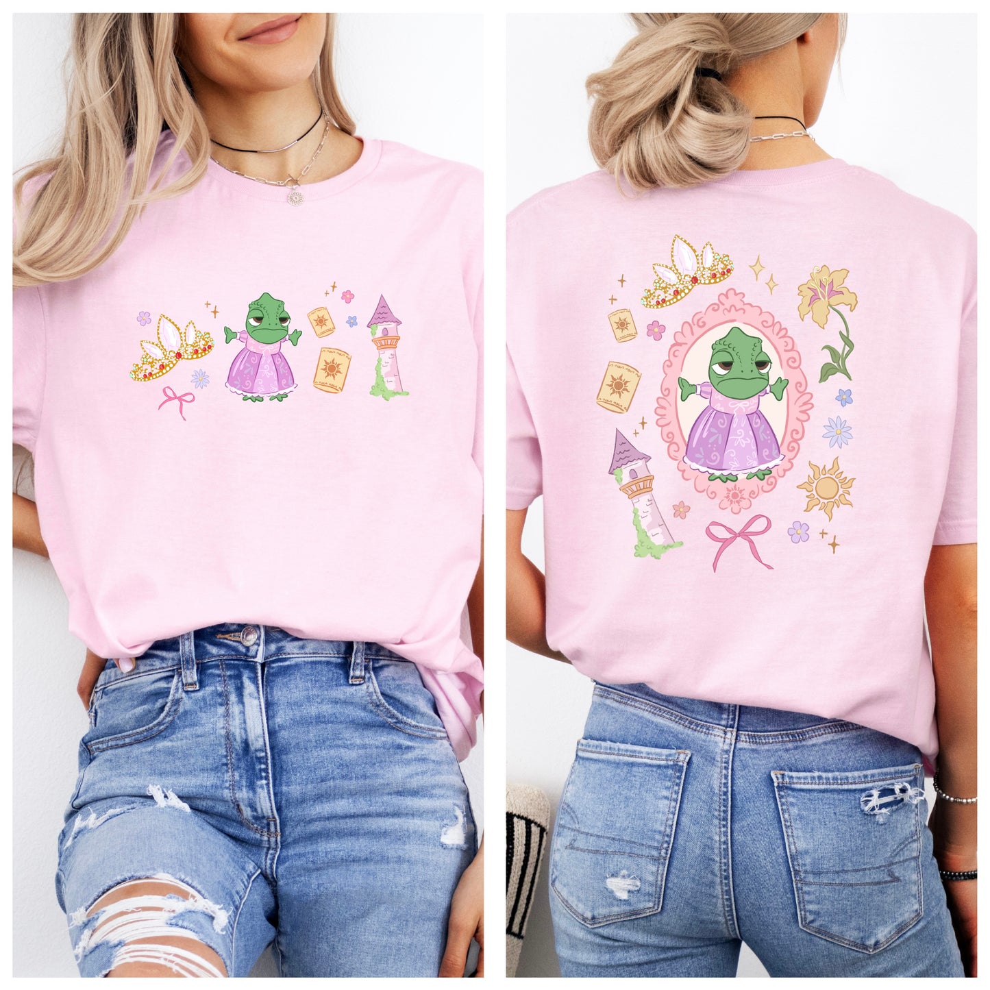 SASSY PASCAL DOUBLE SIDED T.SHIRT
