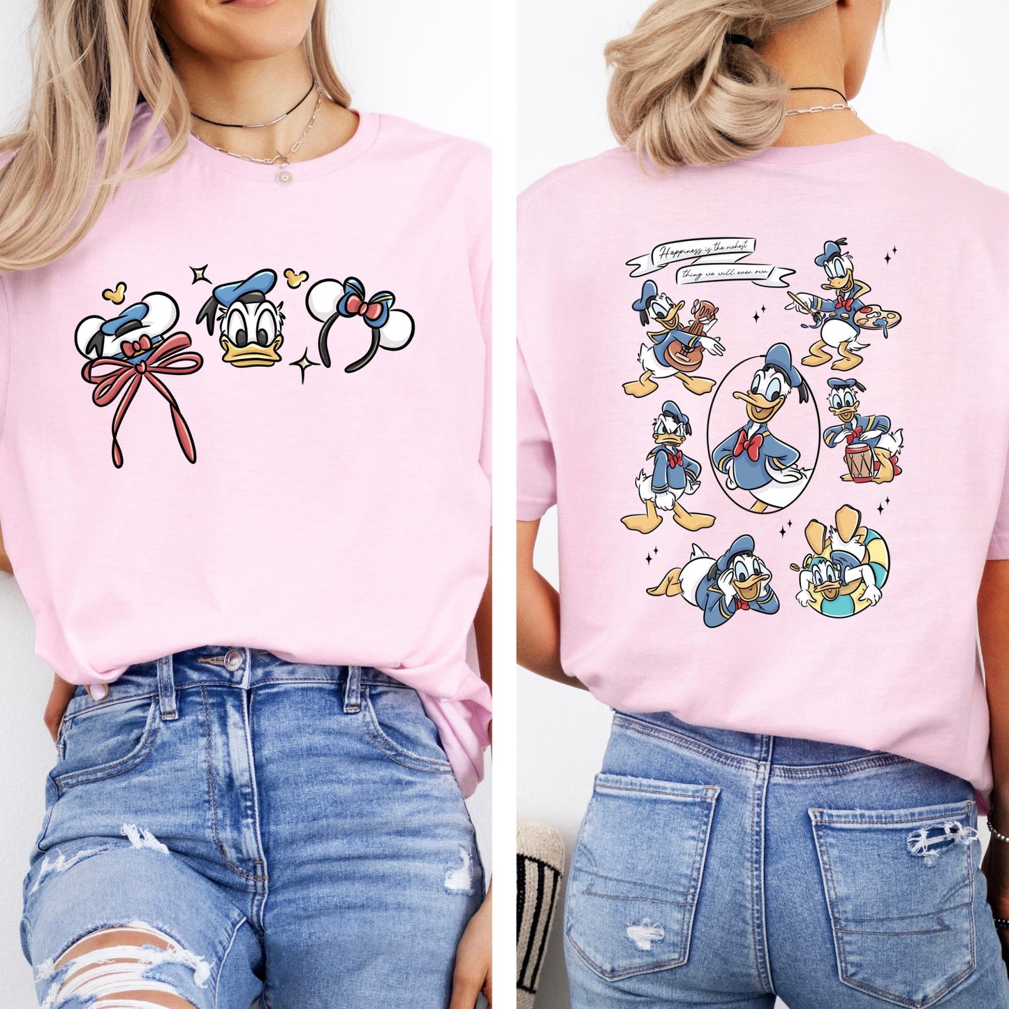 DONALD DUCK DOUBLE SIDED T.SHIRT