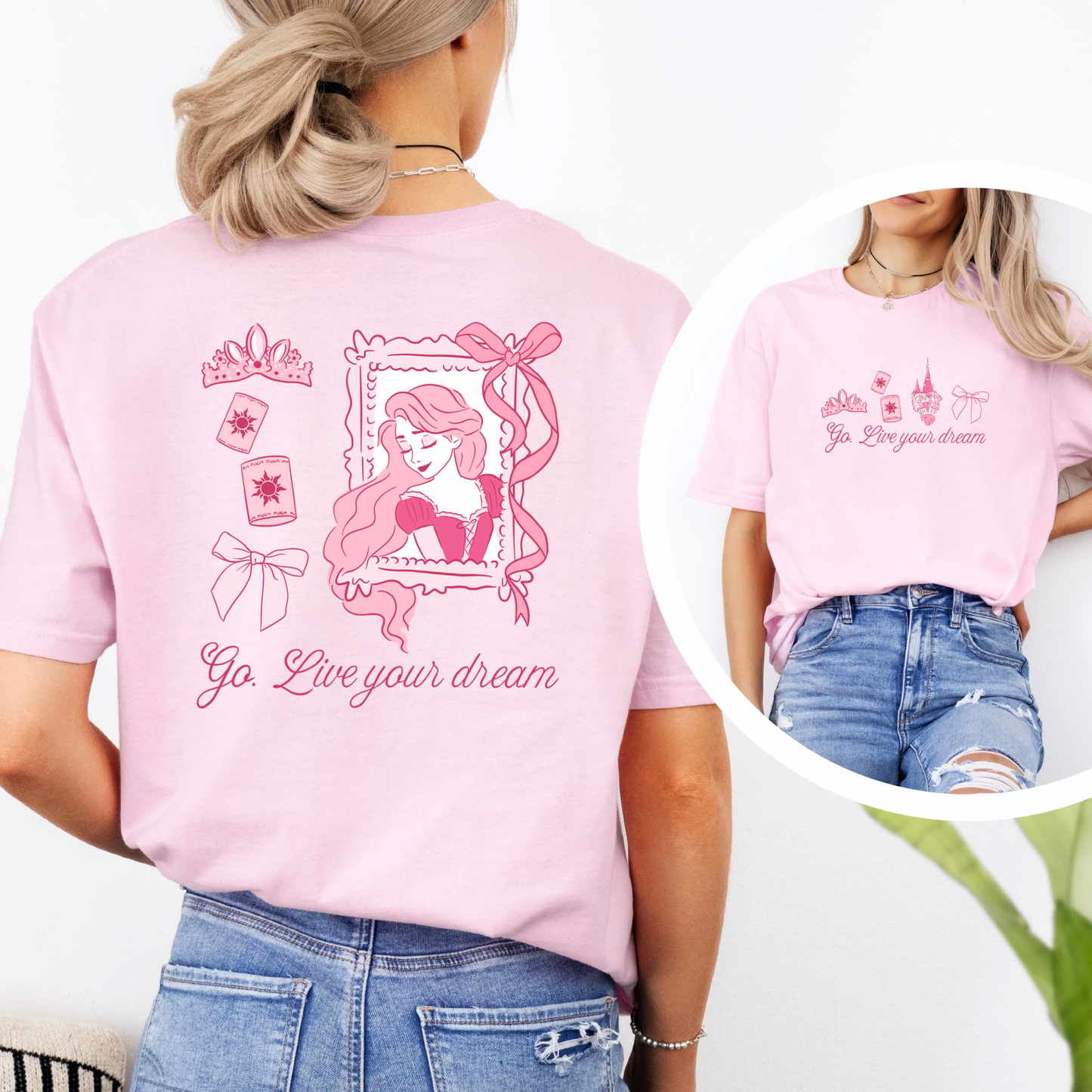 Princess Rapunzel Double Sided