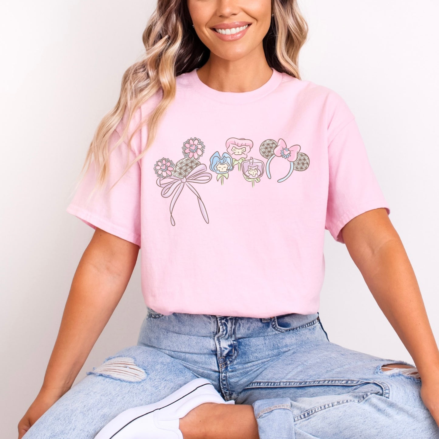 Flower and Garden T-shirt Ear Series Collection