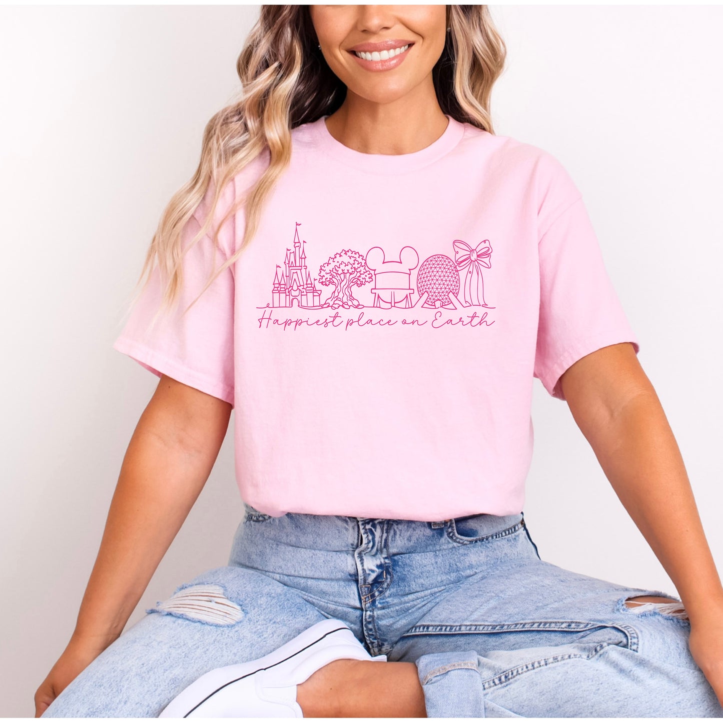 PINK FOUR PARK HAPPIEST PLACE ON EARTH