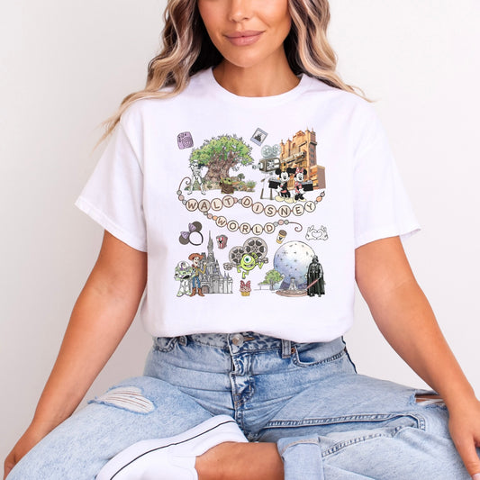 Four Park Walt Disney World Disney Characters