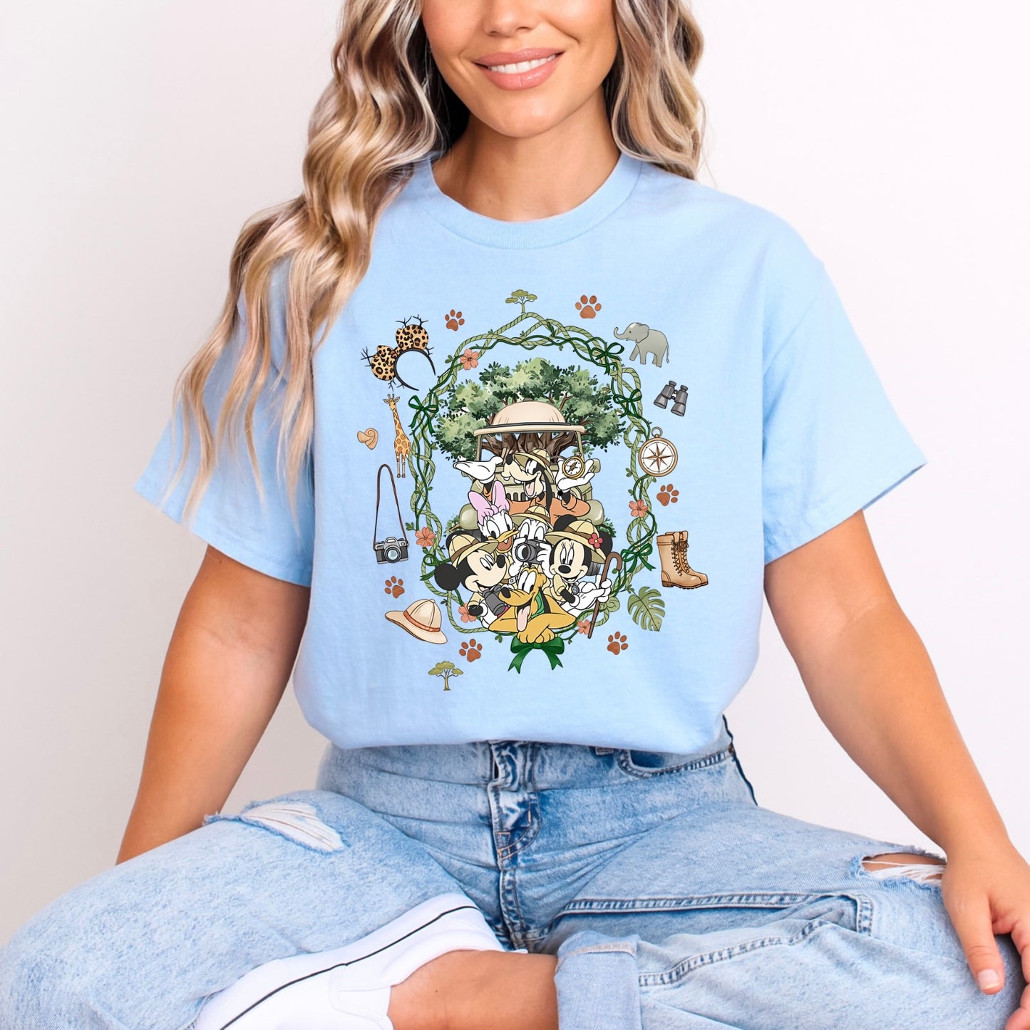 Animal Print Mickey and Pals