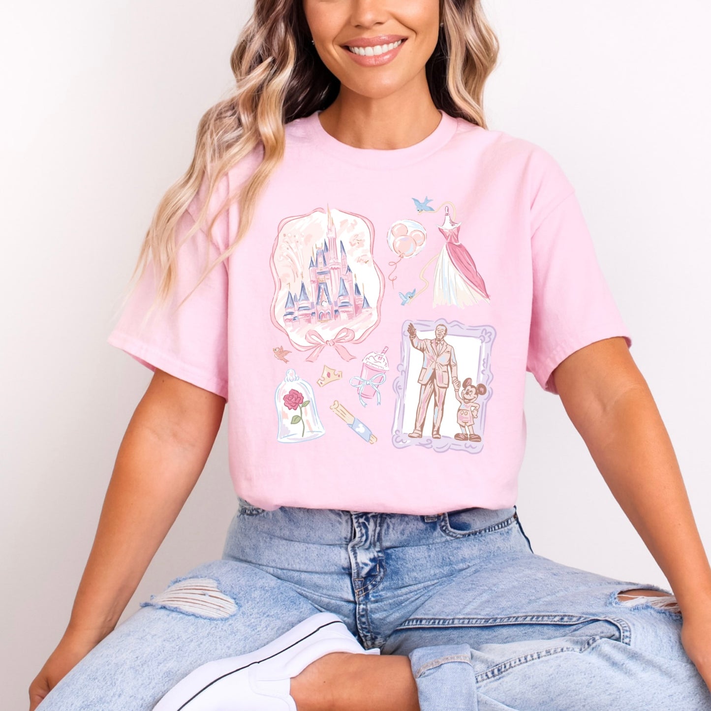 Girlie Walt and Mickey