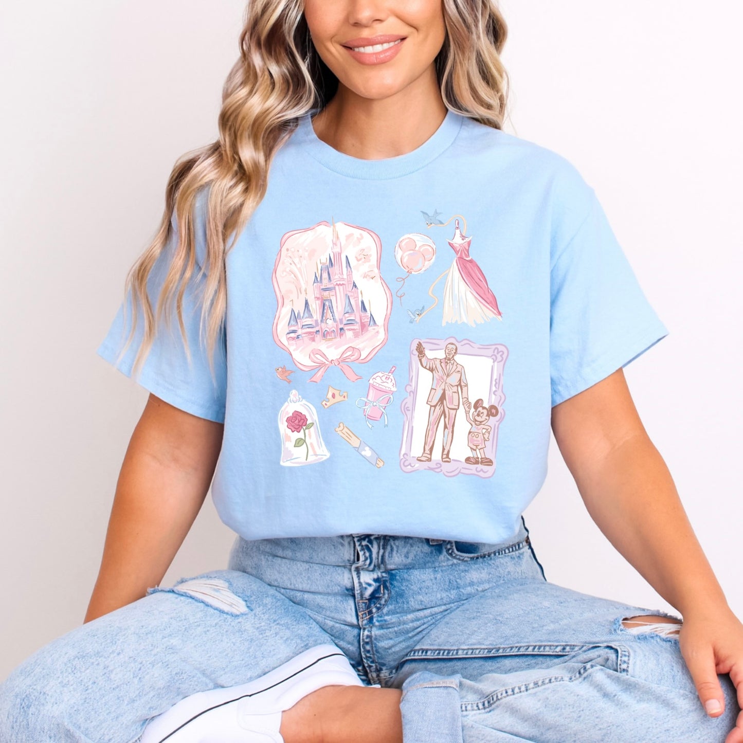 Girlie Walt and Mickey