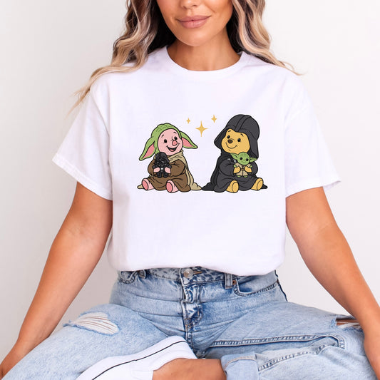 WINNIE AND PIGLET STAR WARS