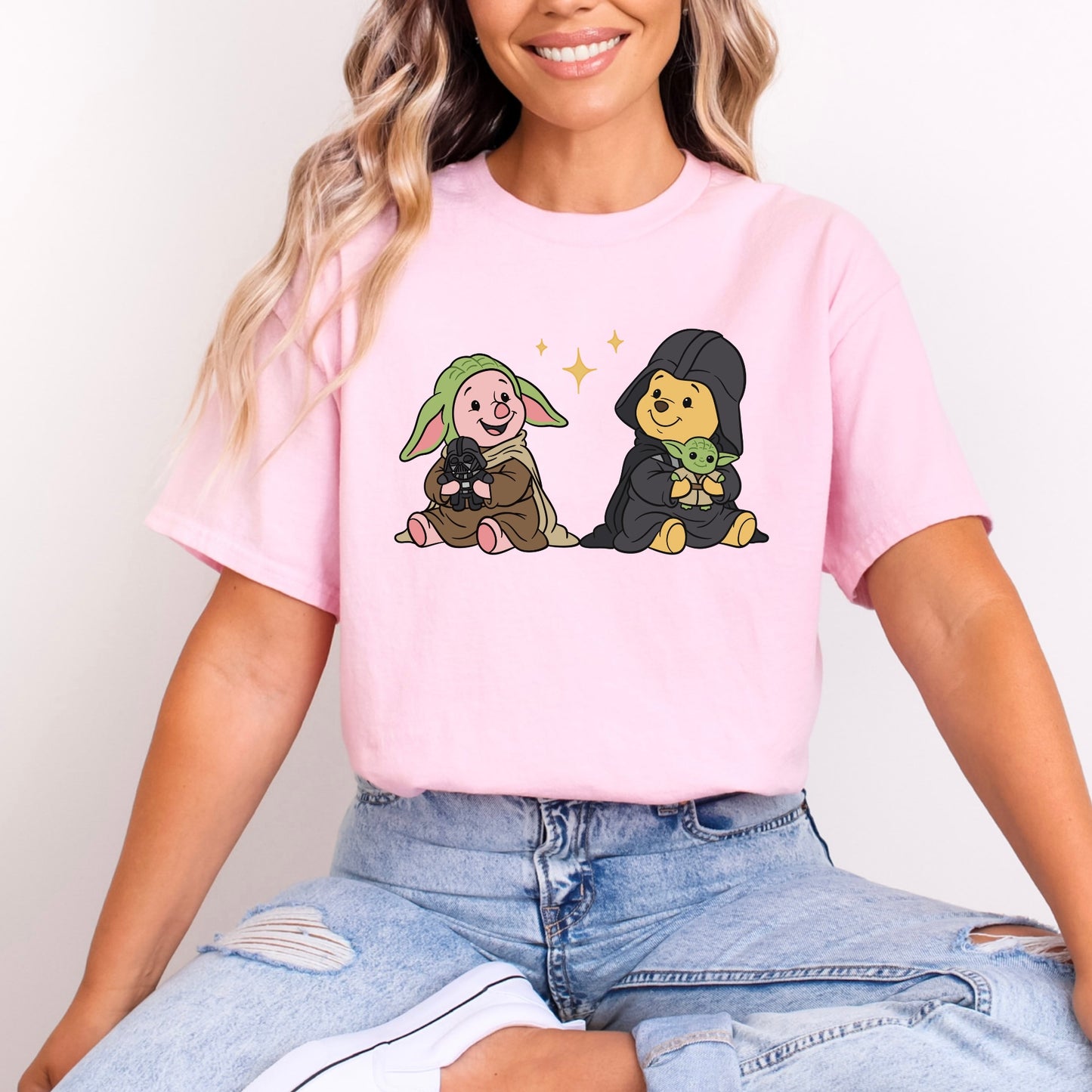 WINNIE AND PIGLET STAR WARS