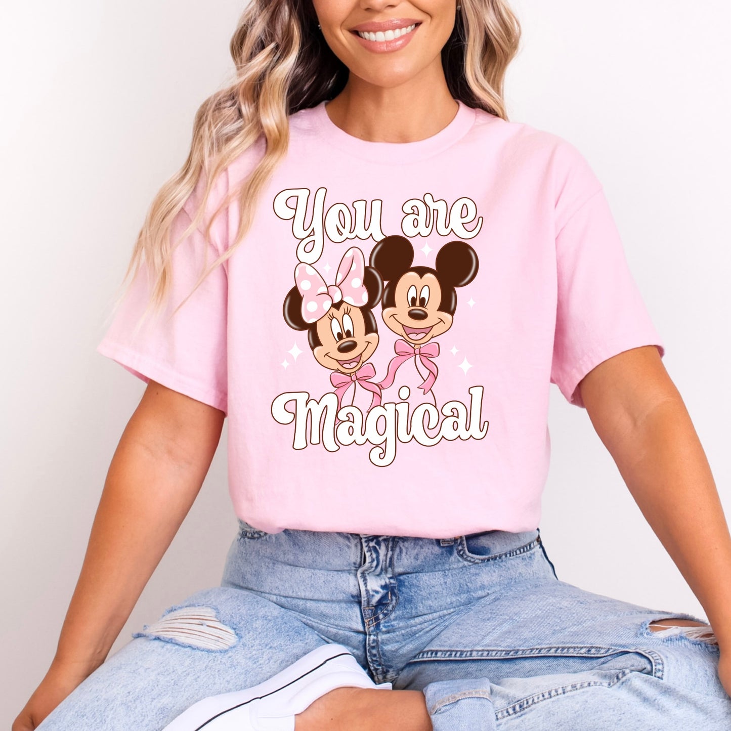 MICKEY AND MINNIE BALLOON YOU ARE MAGICAL