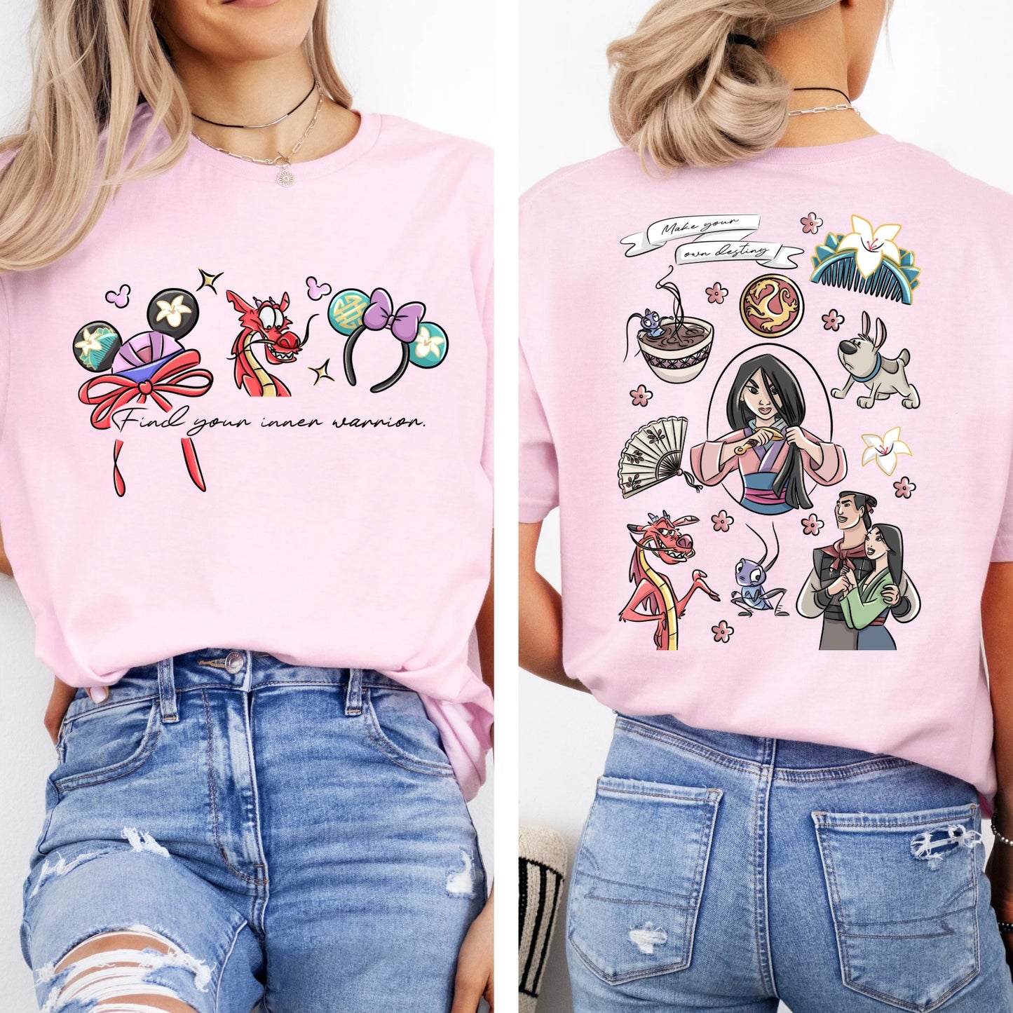 MULAN DOUBLE SIDED T.SHIRT